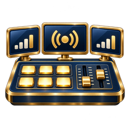 Broadcast operations control console