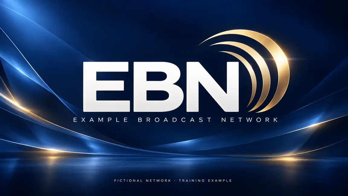 Example Broadcast Network — fictional network identity